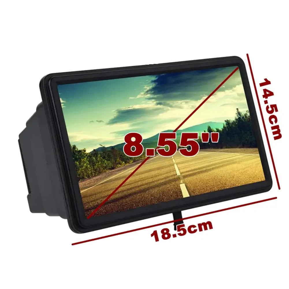 3D Mobile Phone Screen Magnifier Stereoscopic HD Amplifying Stand Movie Video Desktop Smartphone Amplifier Universal Amplifier My Store