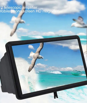 3D Mobile Phone Screen Magnifier Stereoscopic HD Amplifying Stand Movie Video Desktop Smartphone Amplifier Universal Amplifier My Store