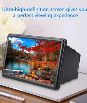 3D Mobile Phone Screen Magnifier Stereoscopic HD Amplifying Stand Movie Video Desktop Smartphone Amplifier Universal Amplifier My Store