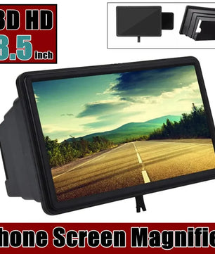 3D Mobile Phone Screen Magnifier Stereoscopic HD Amplifying Stand Movie Video Desktop Smartphone Amplifier Universal Amplifier My Store